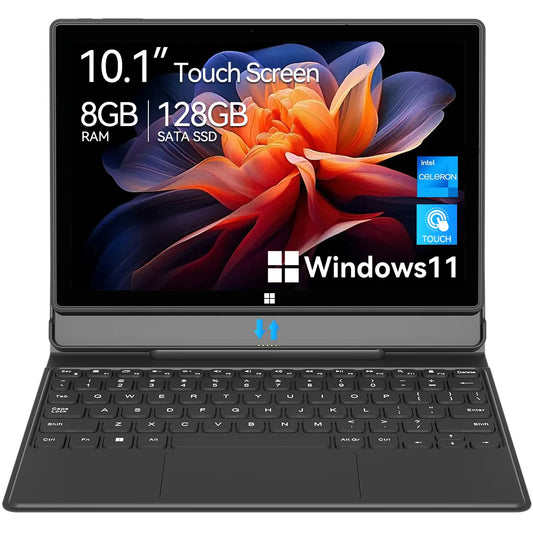Adreamer-Tablet PC com Windows, almofada 2 em 1, notebook Windows 11, 8G RAM, SS